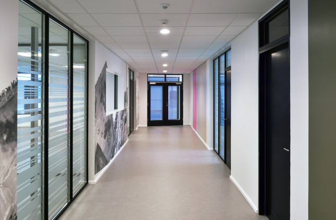 Office south corridor. Photo Ib Sørensen 